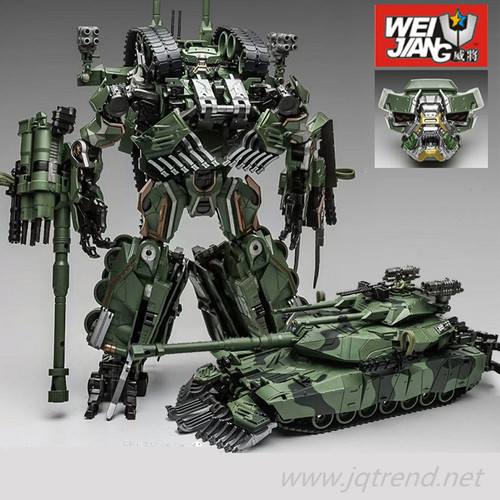 品切れおもちゃ 変形 ロボット WeiJiang M04  Brawl 合金 拡大版
