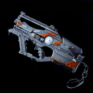 おもちゃ アーミー 装備品 合金 武器  EMG 120mm 塗装済みアクションフィギュアの武器