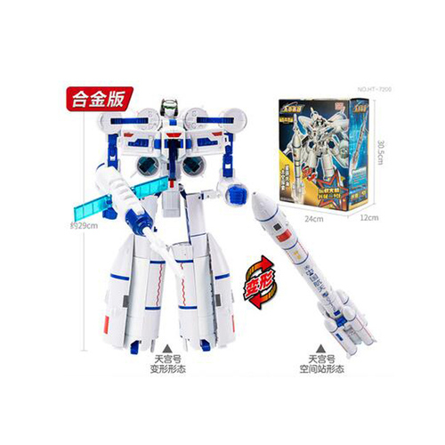 おもちゃ 変形 ロボット LDCX TOYS 雄师奇兵 HT-7200  合金版