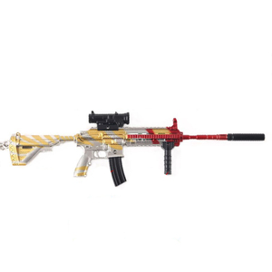 おもちゃ アーミー 装備品 合金 武器 220mm 塗装済みアクションフィギュアの武器 （23255）