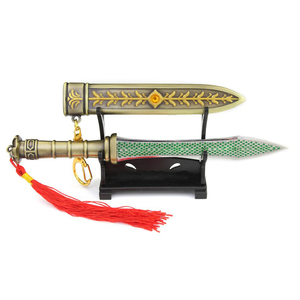 おもちゃ アーミー 装備品 合金 刀 剣 180mm 塗装済みアクションフィギュアの武器（21107）