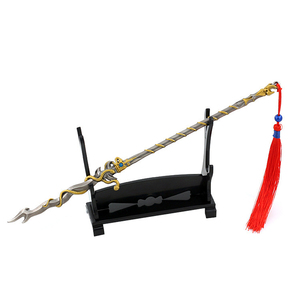 おもちゃ アーミー 装備品 合金 刀 剣 220mm 塗装済みアクションフィギュアの武器(21646)