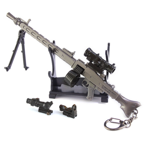 おもちゃ アーミー 装備品 合金 武器 190mm 塗装済みアクションフィギュアの武器（230619)