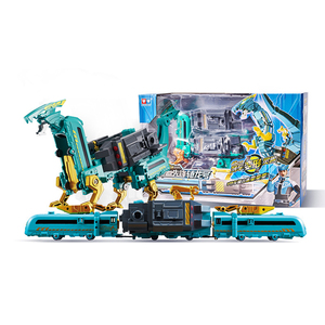 おもちゃ 変形 ロボット AULDEY TOYS 536624 轨道先锋辕龙号