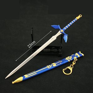 おもちゃ アーミー 装備品 合金 刀 剣 220mm 塗装済みアクションフィギュアの武器（230641)