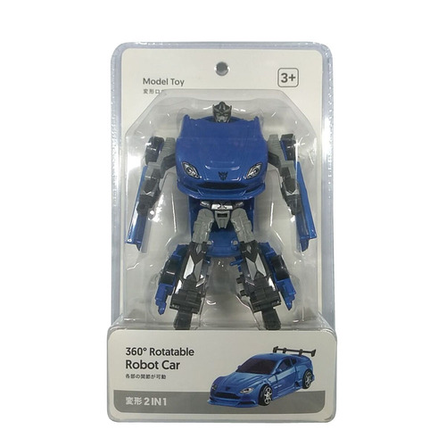 おもちゃ 合金 変形 ロボット MINISO ROBOT CAR 3色