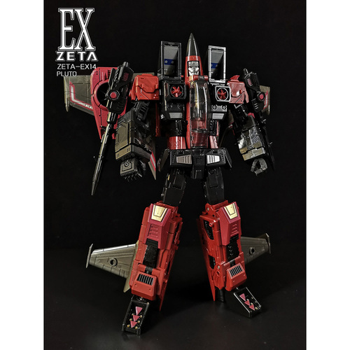 品切れ おもちゃ 変形 ロボット ZETA EX-14 PLUTO