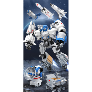 おもちゃ 変形 ロボット XINLEXIN TOYS  航空ロボット 5体合体で巨大ロボットに それぞれのロボットは変形可能