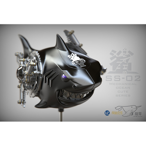  おもちゃ 龍零 ZERO PLAIN SS-02 鲨 未组立品 ブラック