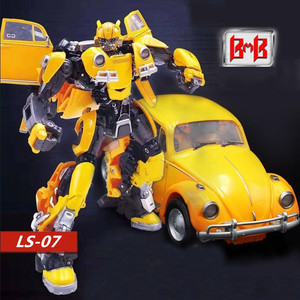 問題品 特別セール おもちゃ 変形 ロボット BlackManBa BMB LS-07 