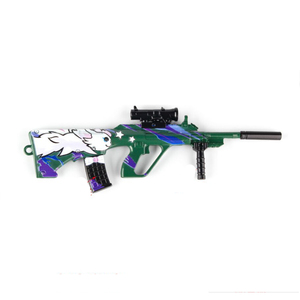おもちゃ アーミー 装備品 合金 武器 185mm 塗装済みアクションフィギュアの武器 （23251）