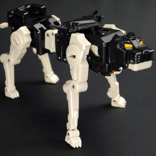 おもちゃ 変形 ロボット X2TOYS 機械犬