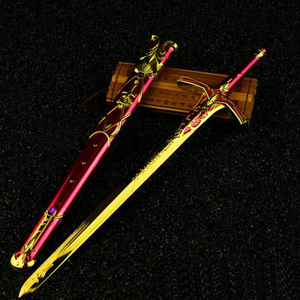 品切れ おもちゃ アーミー 装備品 合金 刀 剣 300mm 塗装済みアクションフィギュアの武器