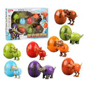 おもちゃ  変形 ロボット 恐竜 YUEXING社 8283 8体セット