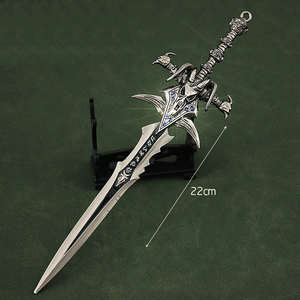 おもちゃ アーミー 装備品 合金 刀剣 祈祷师の剣 220mm 塗装済みアクションフィギュアの武器 (221674)