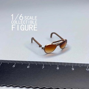 黑桃8 Glasses for 1/6 SCALE COLLECTIBLE FIGUREフィギュアのアップグレードキット