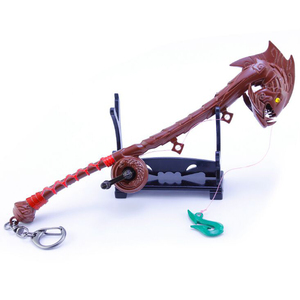 おもちゃ アーミー 装備品 合金 武器 釣り竿 200mm 塗装済みアクションフィギュアの武器