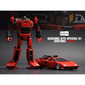 おもちゃ 合金 変形 ロボット BadCube BC OTS special01 Sentinel Blaze
