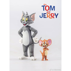 GreatToys GT おもちゃ Tom & Jerry 1/12 ABS&PVC製 塗装済みアクションフィギュア  2体セット