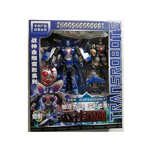 おもちゃ 変形ロボット 戦神金刚  399025A ブルー （blue )