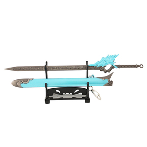 おもちゃ アーミー 装備品 合金 刀 剣 220mm 塗装済みアクションフィギュアの武器（221278)