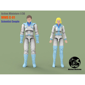 おもちゃ WarriorsWorkshop WWS-C-01 1：30 Scientist Couple